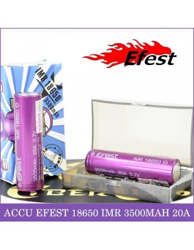 Accus 18650 - 3500mAh Efest