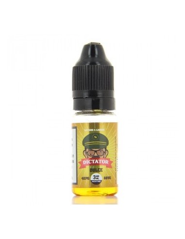 E-Liquide Dulce dictator - triple vanille caramel et un doigt de Whisky pour l'honneur ! Savourea