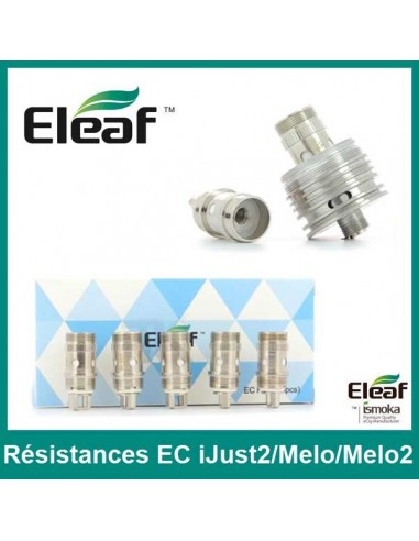 RESISTANCE EC - iJust2/Melo/Melo2- LOT de 5 - ELEAF